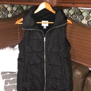 Black really warm vest